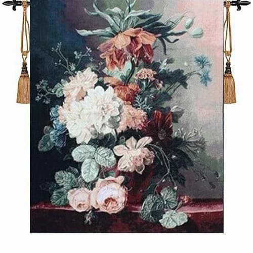 タペストリー 古典花束の静物画タペストリー